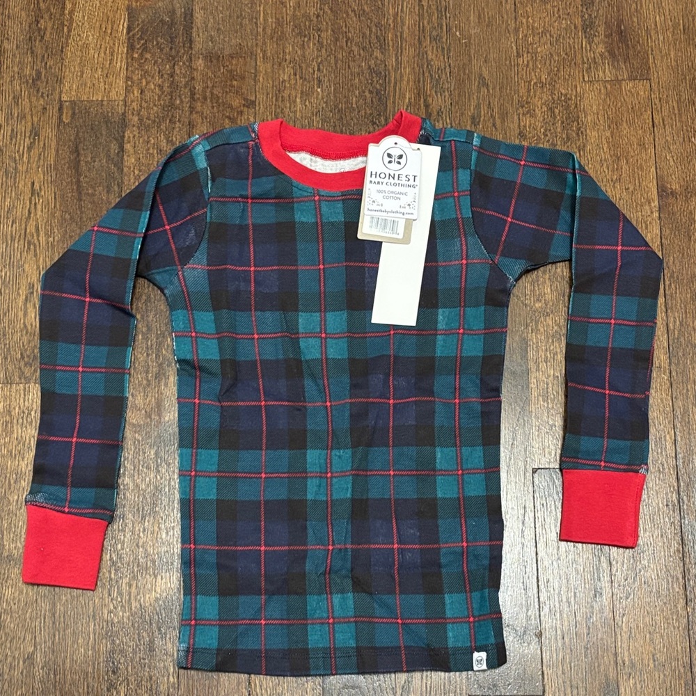 Honest brand organic cotton kids pajama set - Picture 4 of 7